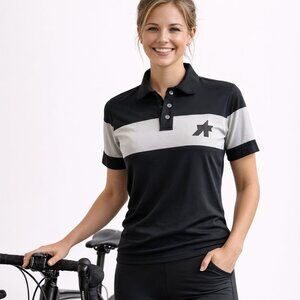 ASSOS of Switzerland Signature Cycling Polo Shirt Size S